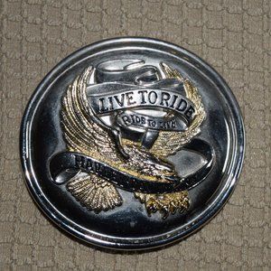 Harley Davidson Live to Ride Belt Buckle
